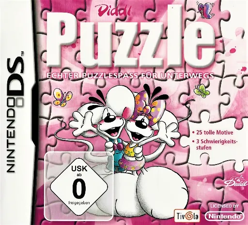 Diddl Puzzle - Echter Puzzlespass fuer Unterwegs (Europe) (En,Fr,De,Es,It)